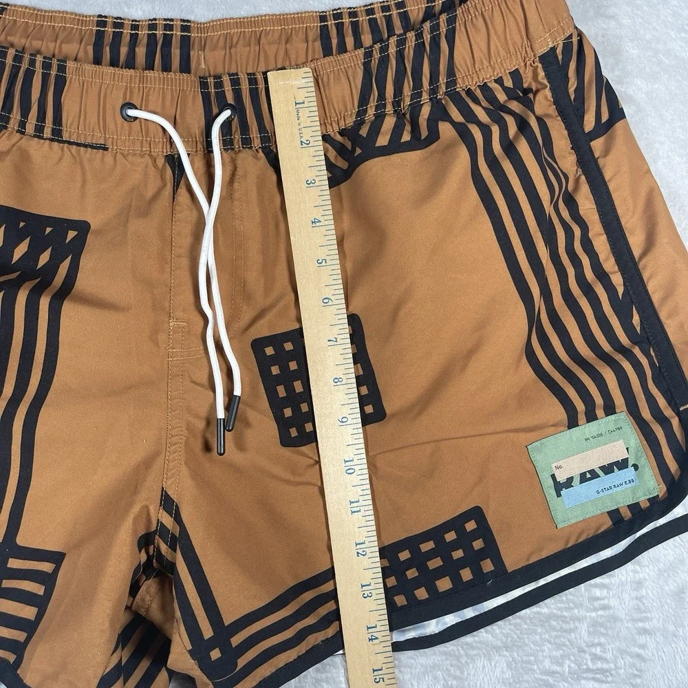 G-Star‎ Carnic Raw Dark Vulcan Allover Swim Shorts Mens XXL